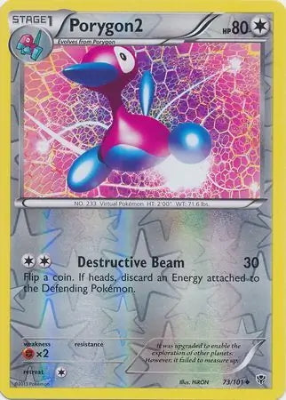 Plasma Blast Porygon2 #73/101 reverse holo